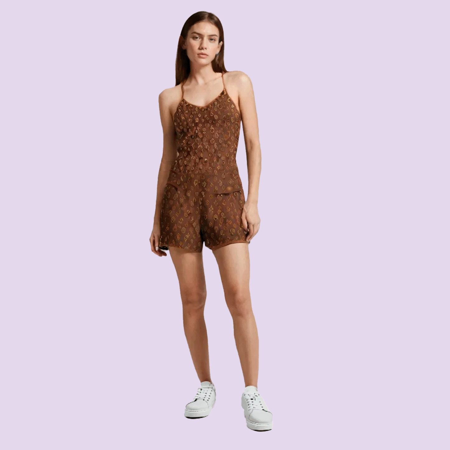 Mother of the Damned V-neck Cami Jumpsuit