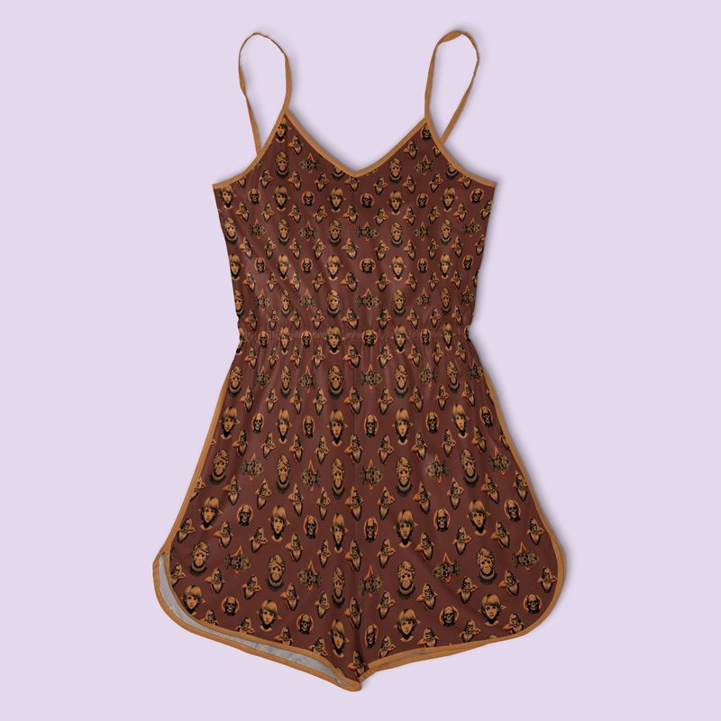 Mother of the Damned V-neck Cami Jumpsuit