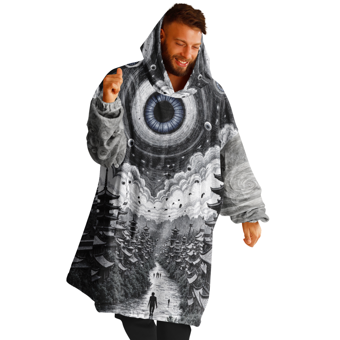Spiral Descent Snug Hoodie